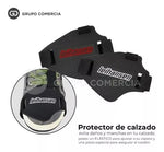 Combo Guantes Para Moto Icon Persuit Liso + Protector Para Zapato Moto