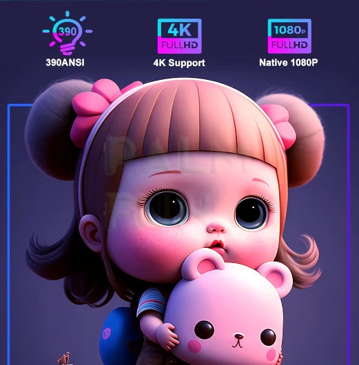 Mini Proyector Android Netflix 4K Hy320 Enfoque Automatico 200 Pulgadas