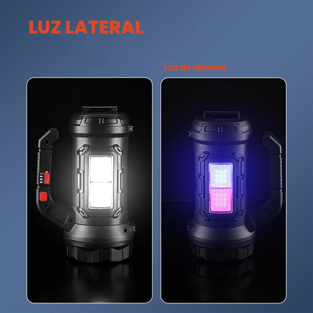 Linterna Led Multifuncion Kit Herramientas Basicas Recargable