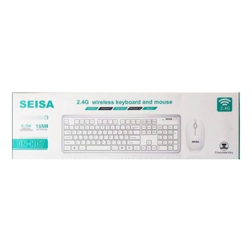 Teclado Para Pc Con Mouse Inalambrico Wireless