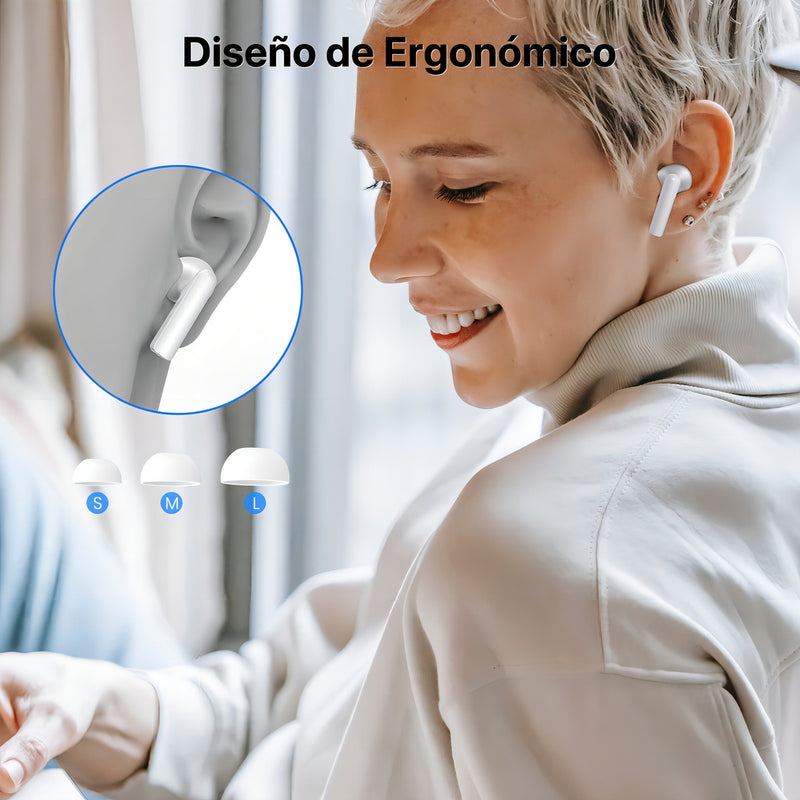 Audifonos In-Ear Inalambricos Bluetooth 1Hora Aut206 Color B