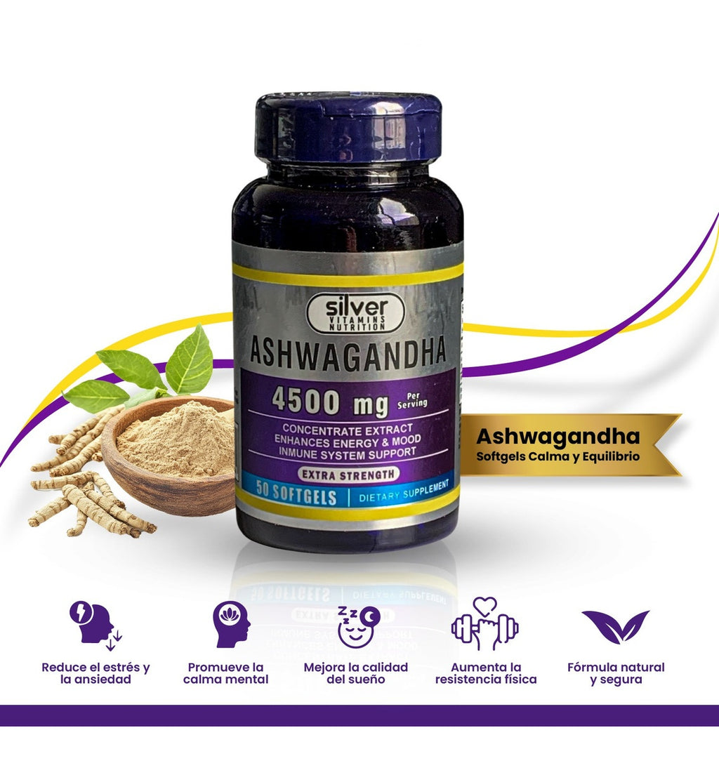 Ashwagandha Sin Estres 4500 Mg