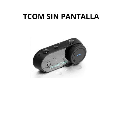 Intercomunicador Bluetooth Tcom Moto Sin Pantalla Impermeable Manos Libres